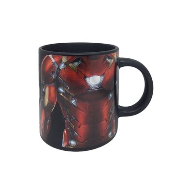 Tasse standard de torse de guerre civile de Marvel