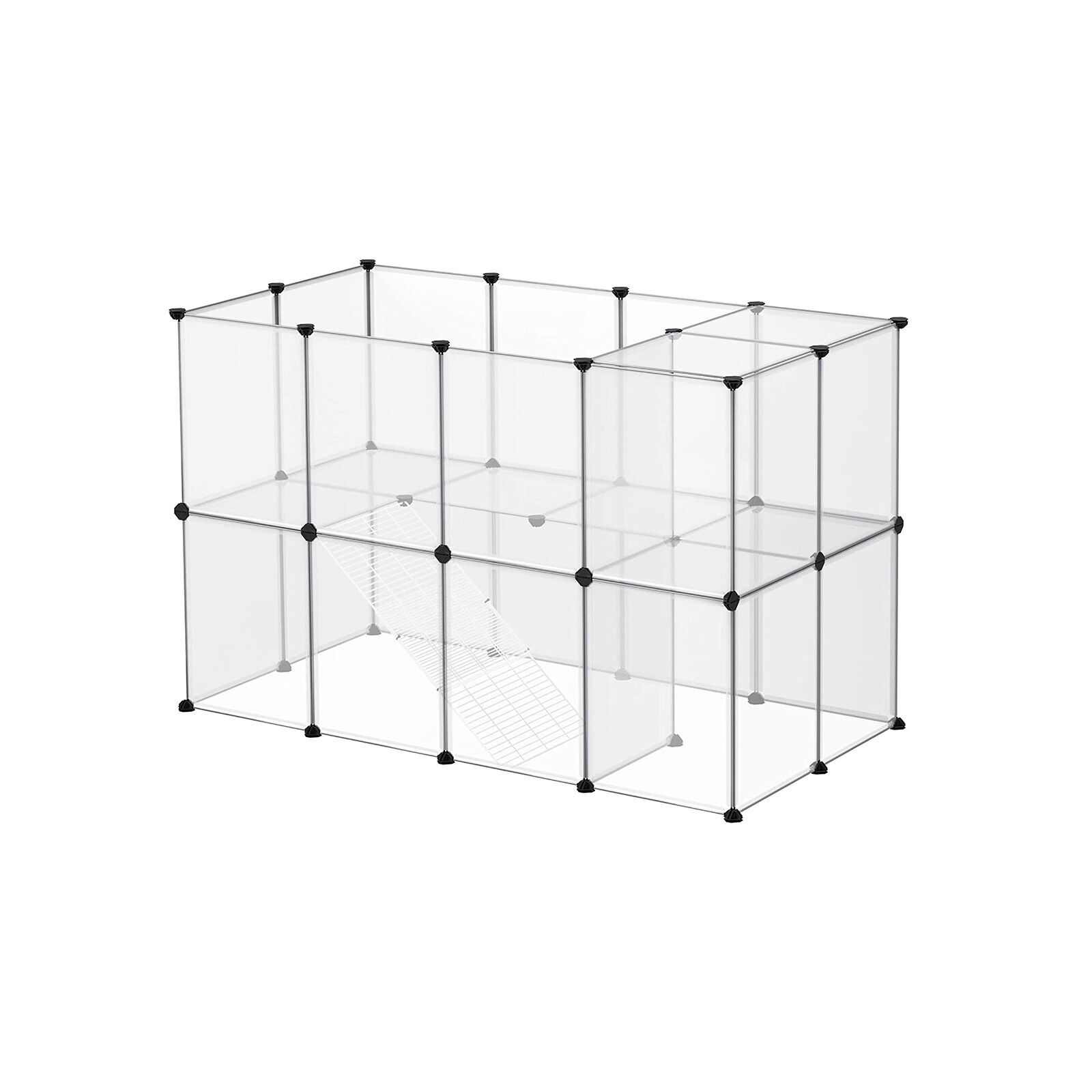 Boîtier extérieur en plastique transparent, 143 x 73 x 91 cm