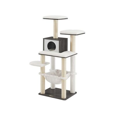 Árbol para gatos de 138 cm con plataformas y cojines