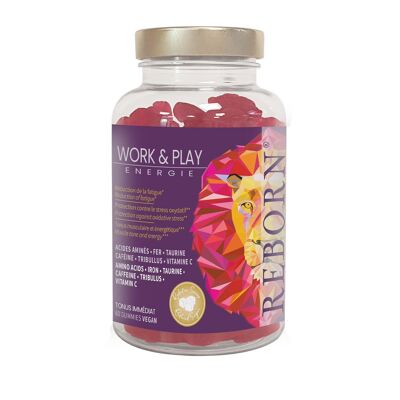 Work & Play -  Booster de performances physiques et mentales : Energie - Tonus - Muscles