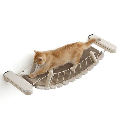 Clickat Collection - No. 003 Wall-Mounted Cat Bridge, 87.2 x 28 x 13.8 cm