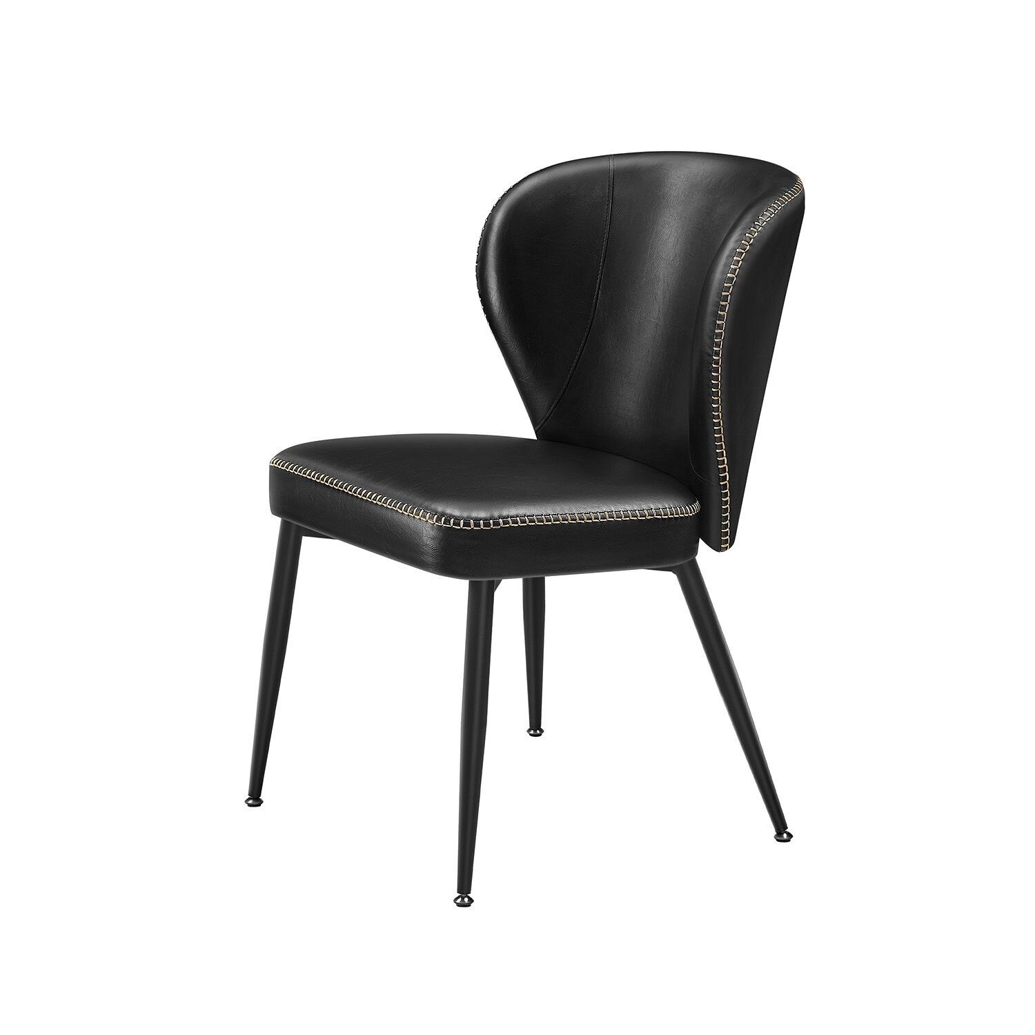 EKHO Collection - Dining room chairs Ink black, 55 x 52 x 79 cm (D x W x H) - Seat height: 45 cm