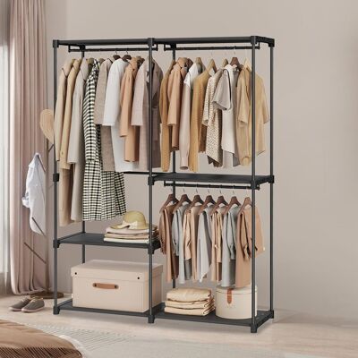 open wardrobe, clothes rack, clothes rail, 43 x 138 x 182 cm