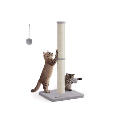 Scratching post for kittens and normal adult cats, 40 x 40 x 85 cm