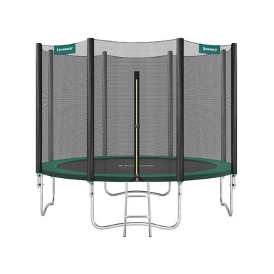 Trampolines Ø 305 cm noir-vert