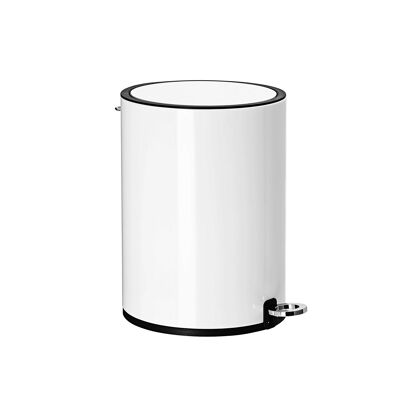 Cubo de basura para baño pequeño, 3 L, 25.6 x 26.3x18.1cm