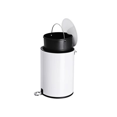 Cubo de basura para baño pequeño, 6 L, 29.3 x 30.1 x 21.8cm