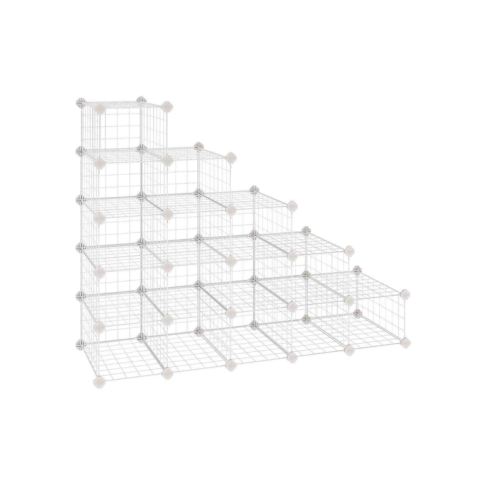 Shoe rack with metal wire, 91 x 36 x 71 cm