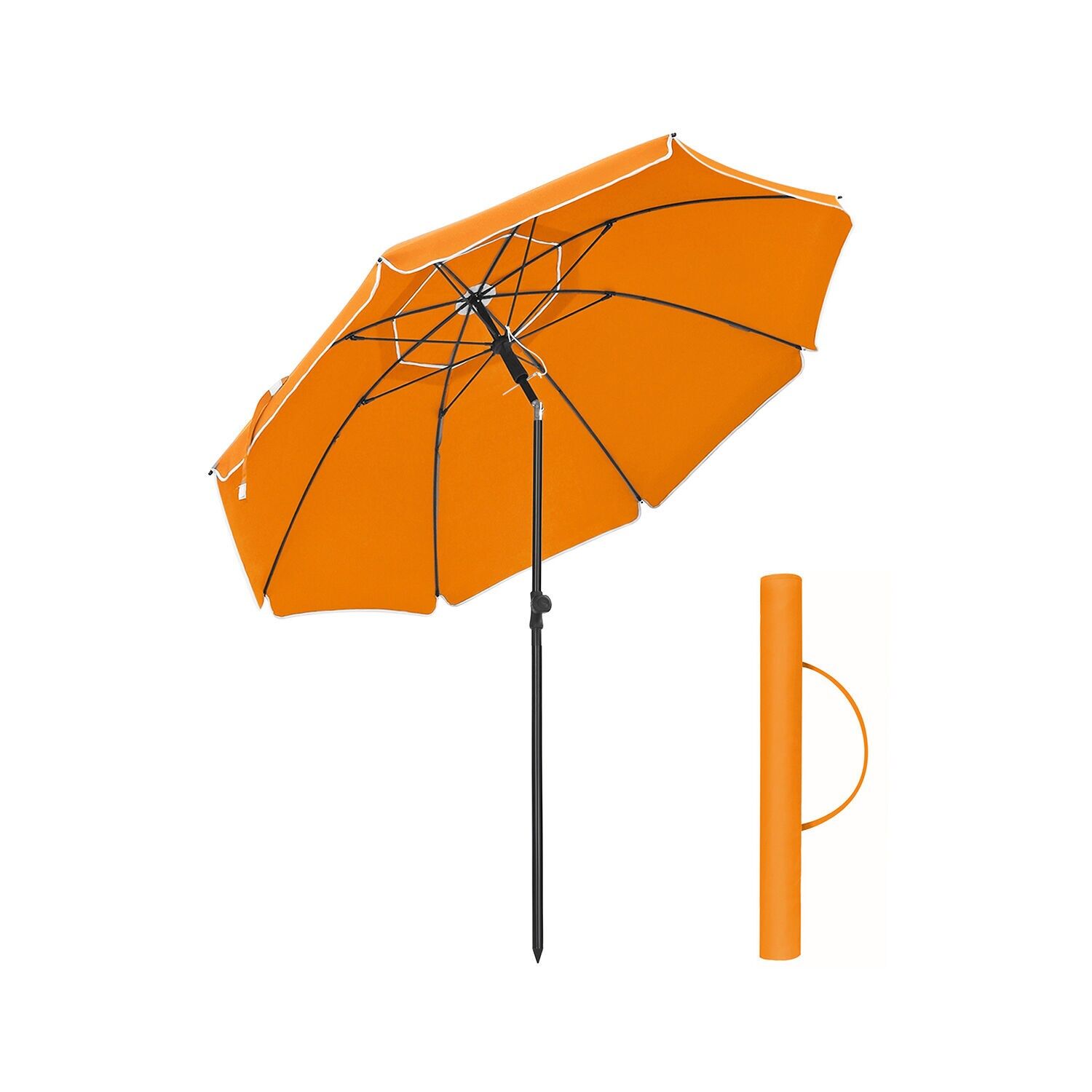 Parasol de jardin Ø 200 cm protection solaire