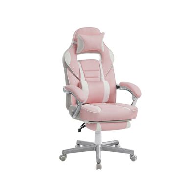 Chaise de bureau avec repose-pieds et appui-tête
