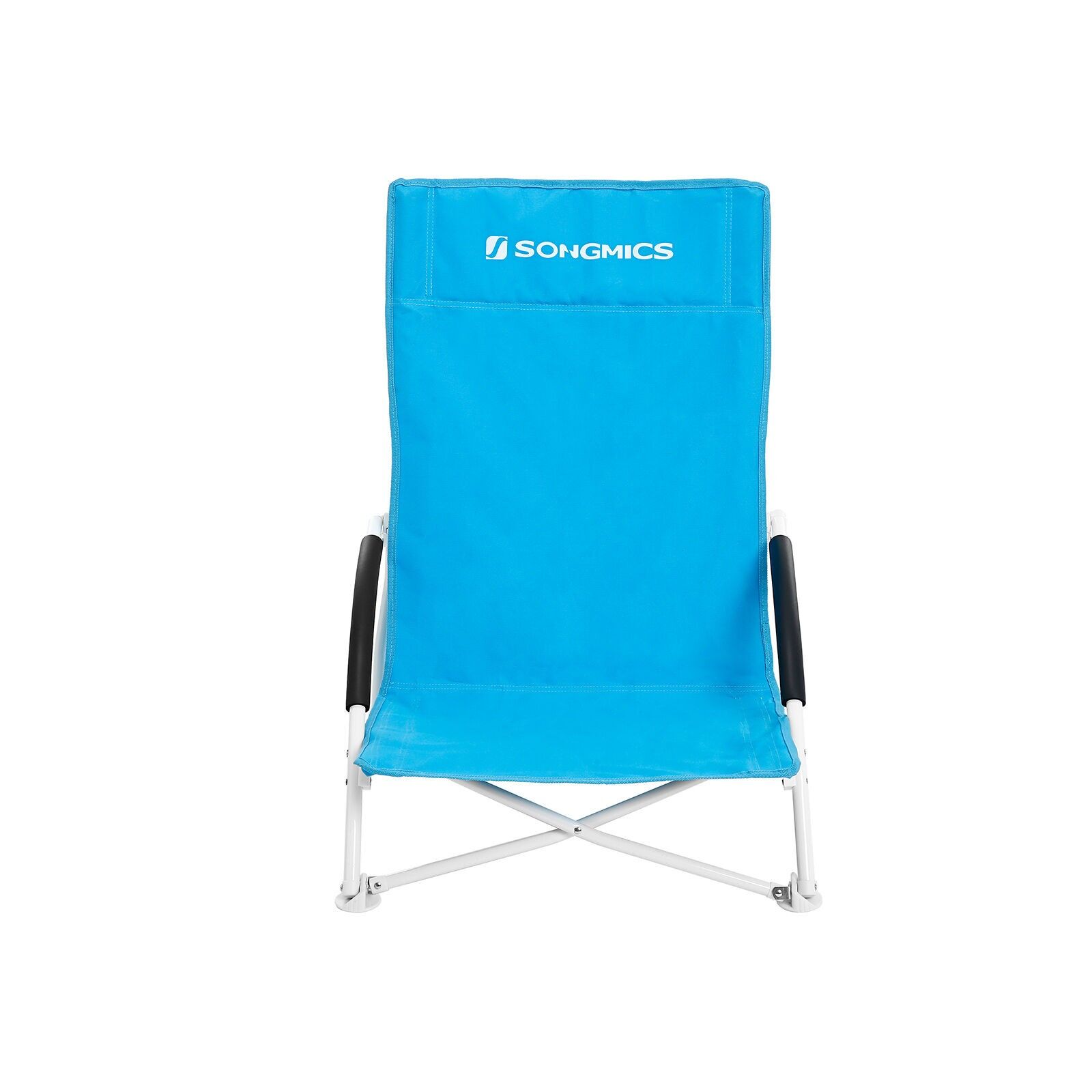 High-back beach chair, 56 x 53 x 74 cm