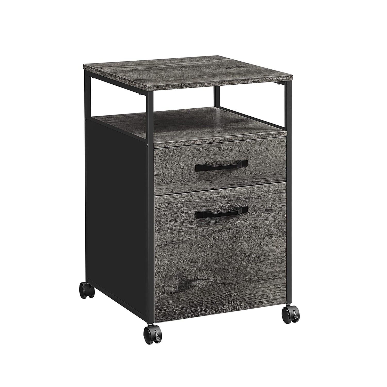 Mobile container with 2 drawers, 41 x 45 x 66 cm