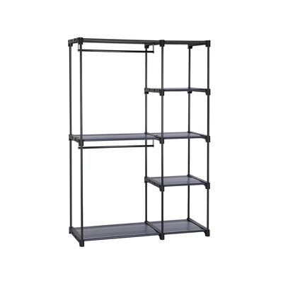 armoire ouverte avec étagère verticale autoportante, 112 x 43 x 165 cm