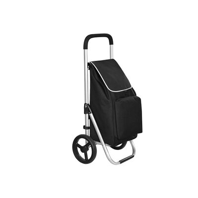 Chariot de courses grande capacité, 47 x 33 x 97 cm Dimensions du sac : 35 x 23.5 x 59 cm