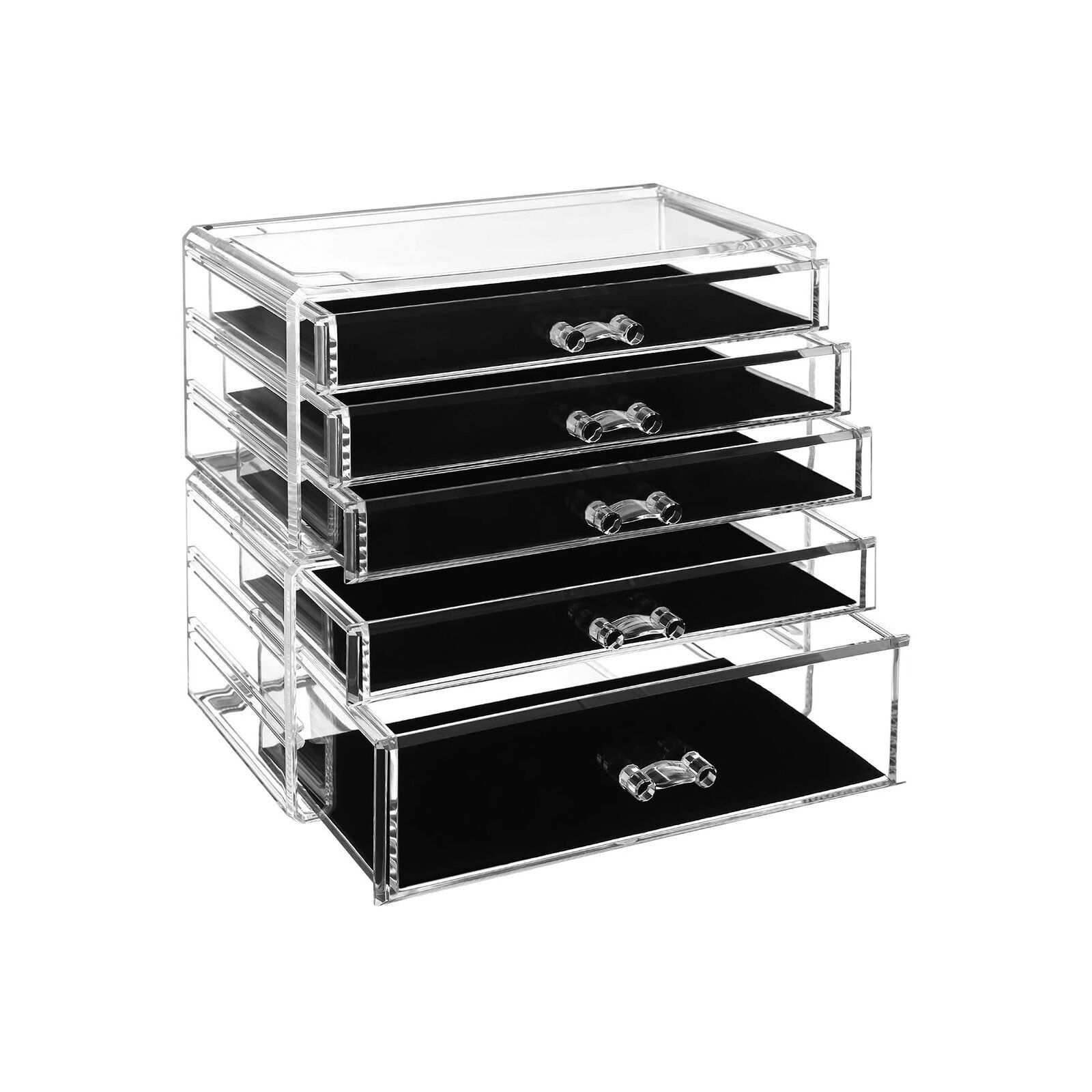 Makeup organizer with 5 drawers, 24 x 22 x 13.5cm s