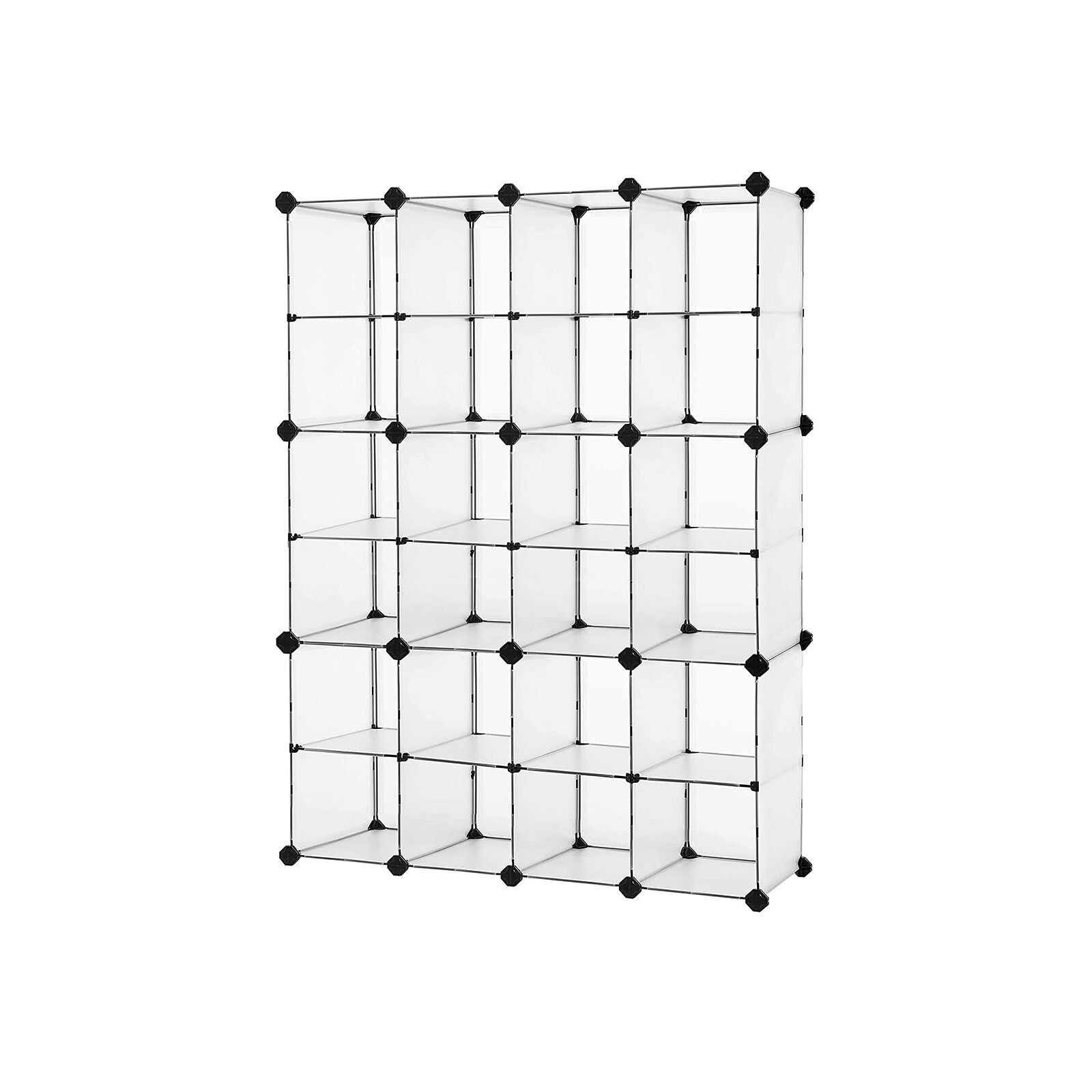 Étagère à chaussures avec 30 compartiments, 91 x 31 x 123 cm