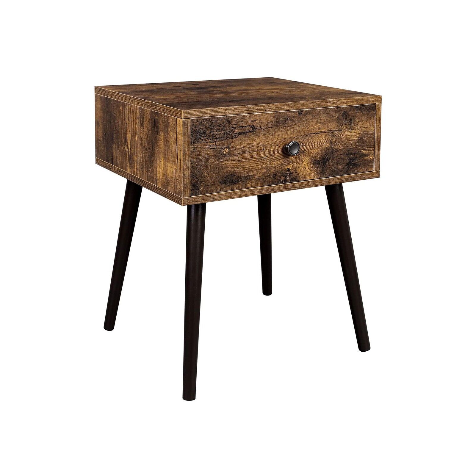 Vintage brown bedside table, 48 x 40 x 55.5cm s