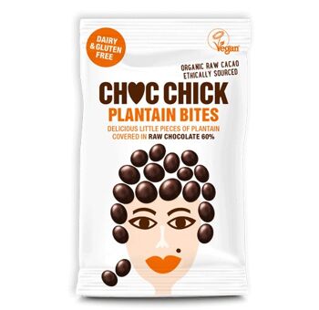 Bouchées Végétalien Chocolat Plantain CHOC CHICK - 18 x 30g 1