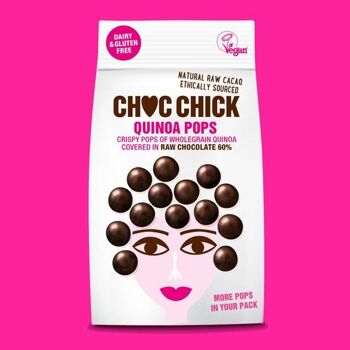 CHOC CHICK Pops au Quinoa Chocolat Vegan - 120g 3