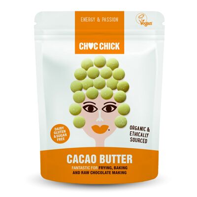CHOC CHICK Burro di Cacao Biologico - 250g