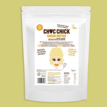 Beurre de Cacao Bio CHOC CHICK - 500g 2