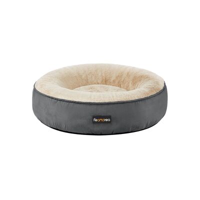 Lit pour chien avec housse lavable, 50 x 18 cm (Ø x H) Poids : 1 kg Contenu de la livraison : 1 x lit pour chien Nostalgia Remarques : Avant d'acheter, veuillez vérifier les dimensions du produit pour vous assurer qu'il convient à votre animal de compagnie. Les produits avec coutures peuvent différer de 2 à 3 cm.