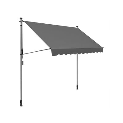 Toldo de pinza 300 x 130 cm con manivela