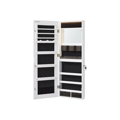 Armoire murale avec grand miroir, 37.5 x9.7 x 108 cm (L x l x H) Dimensions du miroir : 34.5 x 21 Cm