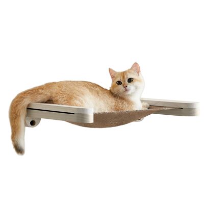 Clickat Collection - No. 001 Wall-Mounted Cat Hammock, 46.6 x 28 x 7. 4 cm
