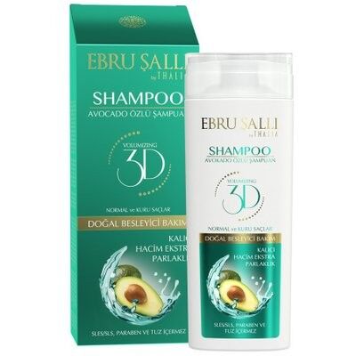 Ebru Şalli di Thalia Avocado Shampoo Verde 300 ml