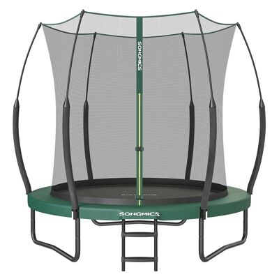 Rete di sicurezza per trampolino con cerniera 244 cm d