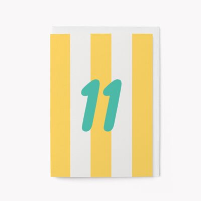 11º - Tarjeta de cumpleaños importante