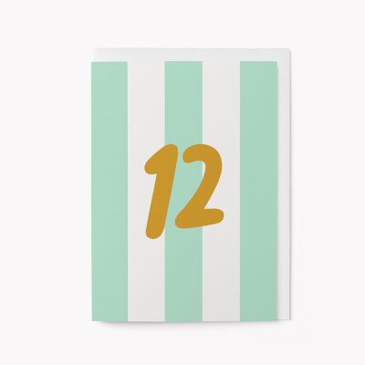 12º - Tarjeta de cumpleaños importante