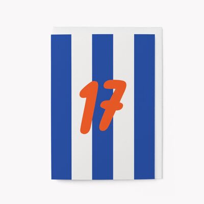 17° - Biglietto di auguri per un compleanno importante