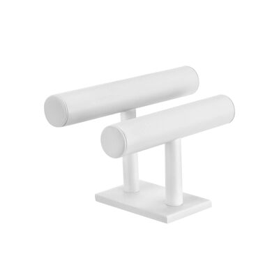 Jewelry stand 2 wheels white