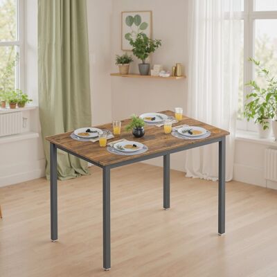 Mesa de comedor, escritorio, mesa de cocina, 70 x 110 x 77 cm