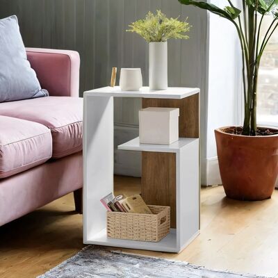 Table d'appoint, table de chevet, petite table, 30 x 40 x 60 cm