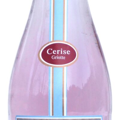 LIMONADE ARTISANALE AROMATISEE - CERISE GRIOTTE  75cl