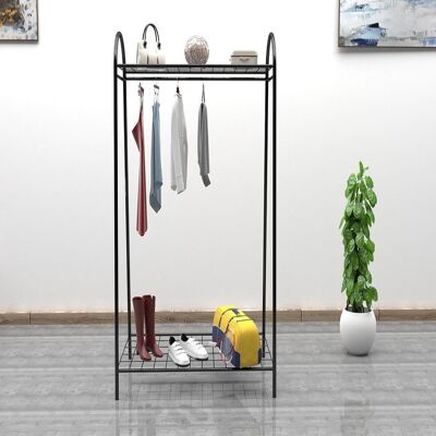 Clothes rack single bar from