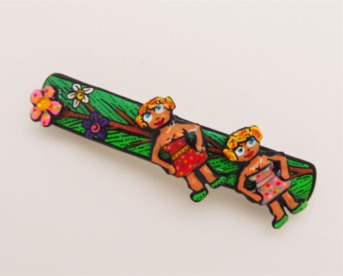 Barrette "duo de Robottes"