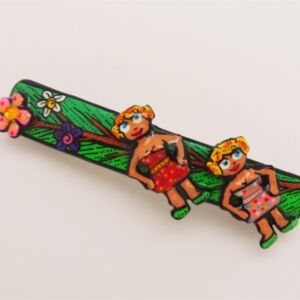 Barrette "duo de Robottes"