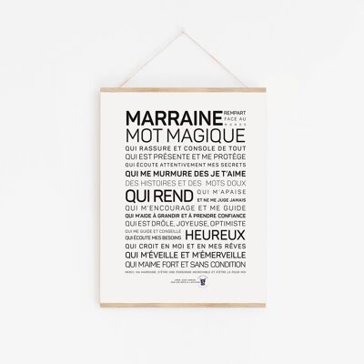 Poster Madrina, parola magica - A2