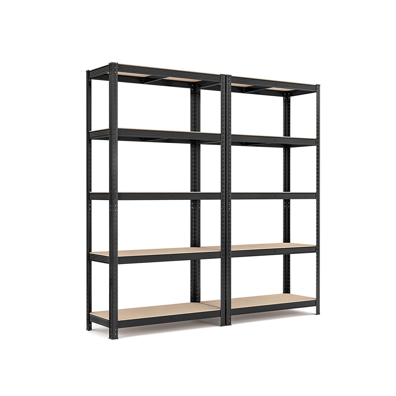 Storage shelf set of 2 180 x 90 x 40 cm