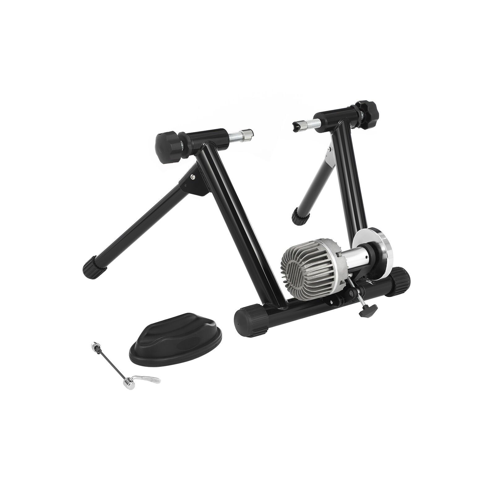 Rollertrainer zwart, 70 x 56 x 42 cm (L x B x H) Afmetingen opgevouwen: 47 x 22 x 51 cm