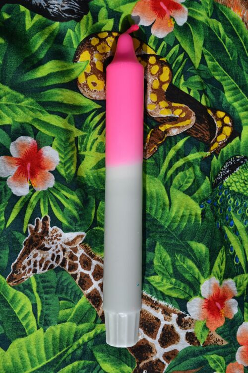Pink Lady Neon Candle