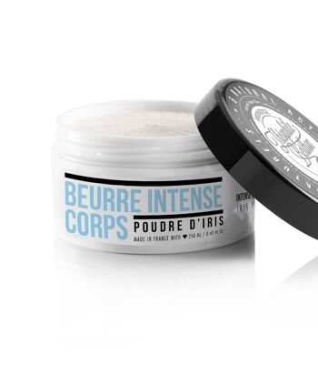 Trousse cadeau Iris 2 soins - Beurre corps parfum Poudre d'Iris et Soin masque nuit 7