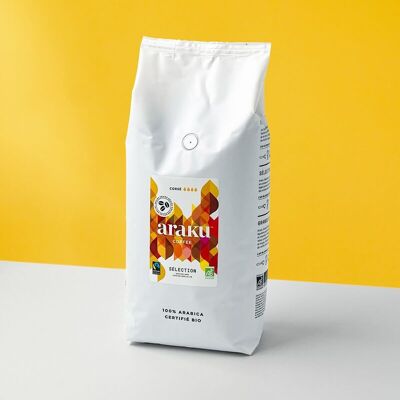 1kg Beutel Bio-Kaffeebohnen-Auswahl