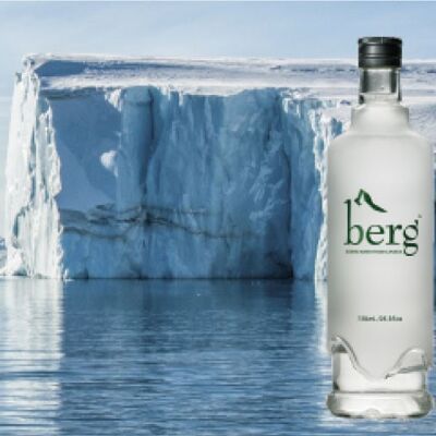Vaso desechable BERG Water Iceberg sin gas 75cl