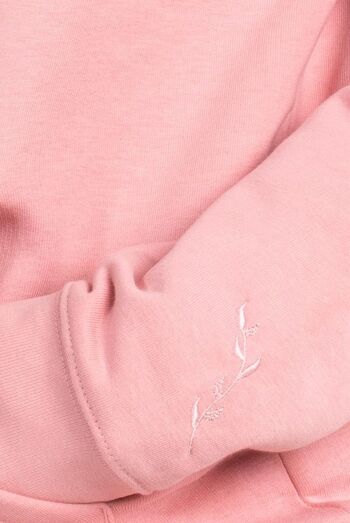 Sweat à Capuche Bio Regular Fit - Rose 4