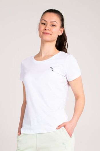 T-Shirt Ajusté Bio - Blanc 2